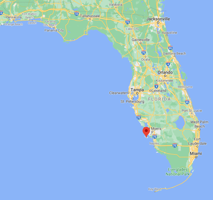 Sanibel Captiva Island Map Where Is Saniebl Island Located?